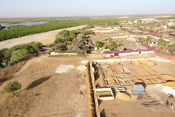 Visite d'un chantier