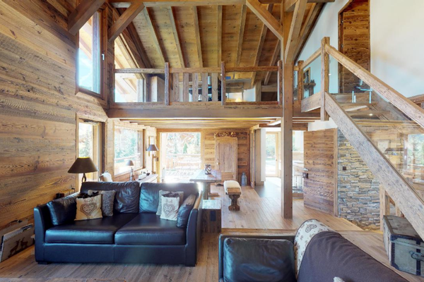 visite virtuelle d'un chalet